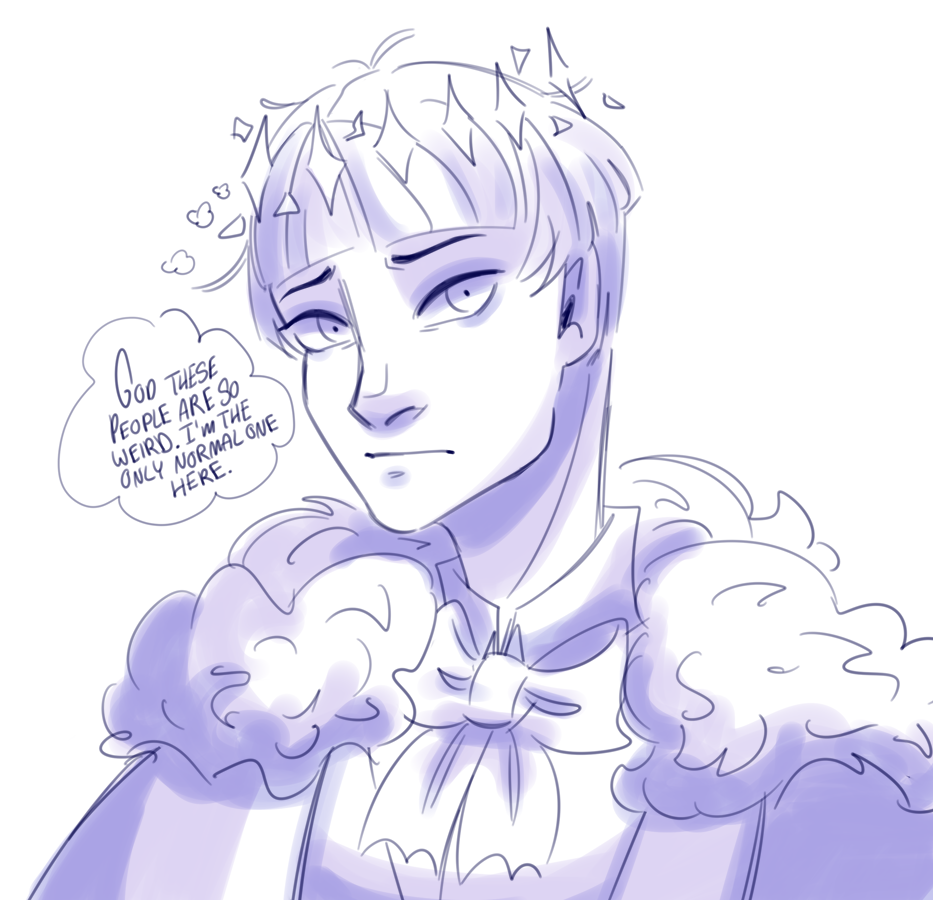 art of a friend's oc I did for artfight