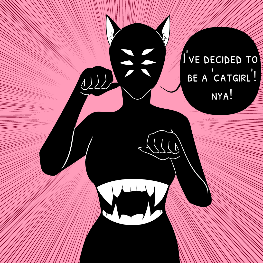 pt1 of an old comic featuring catgirl night