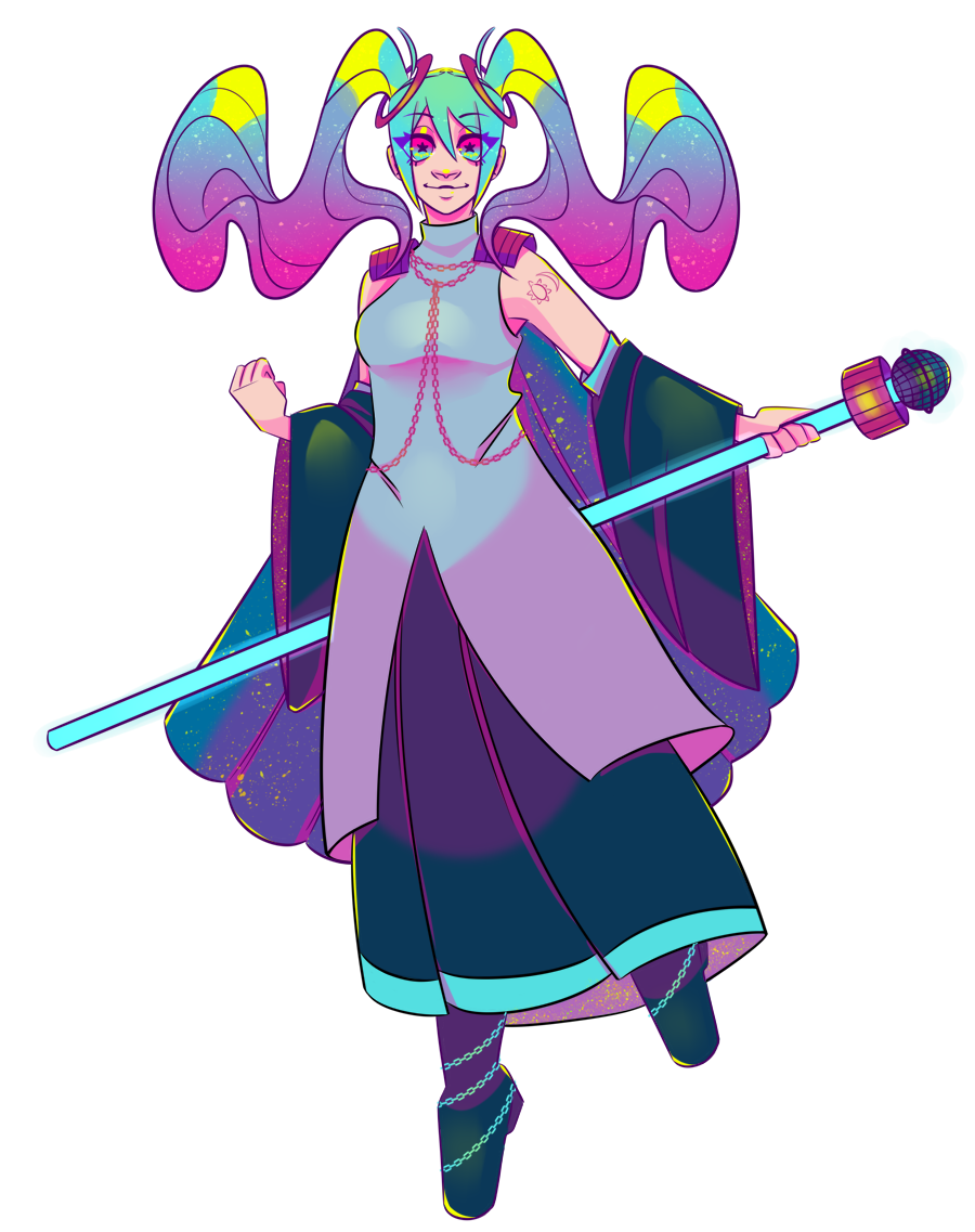 miku if she was a goddess