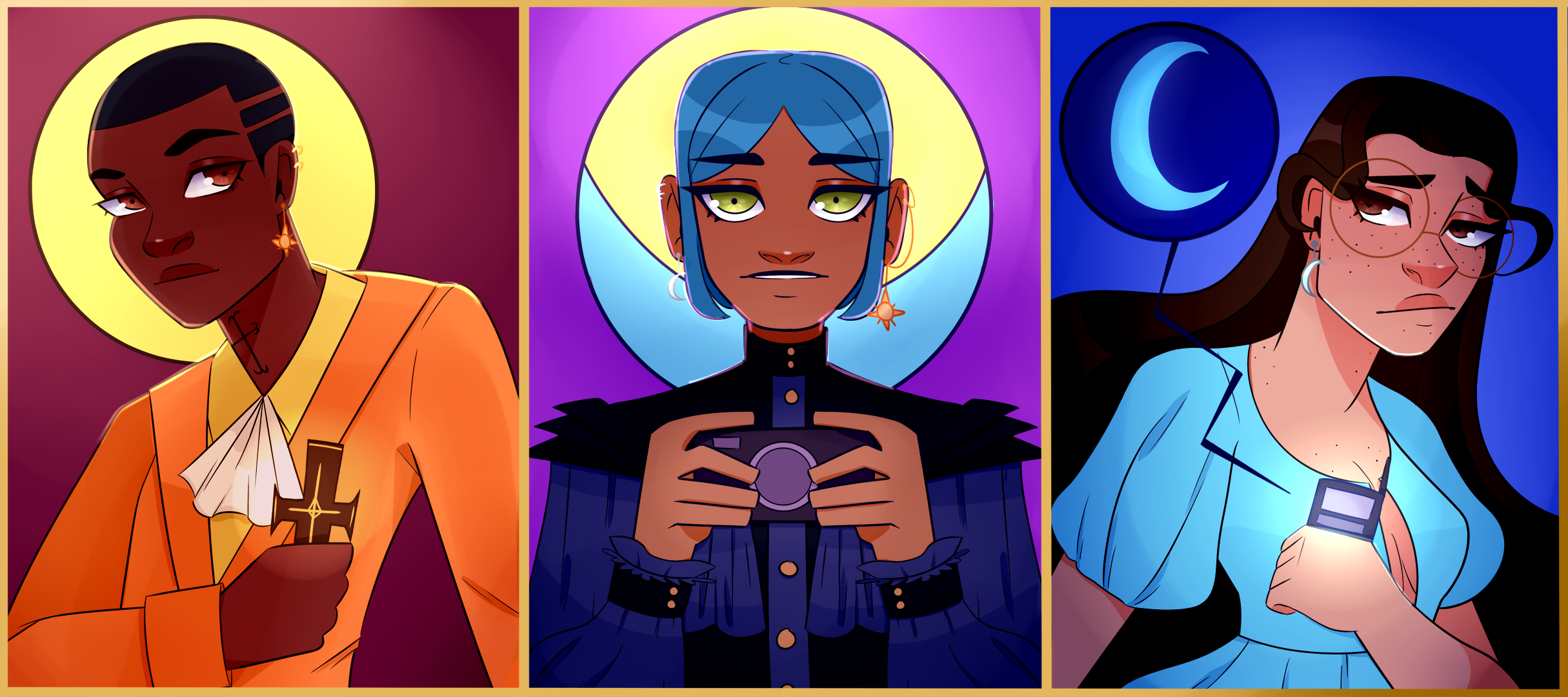 my friends' ocs with dana